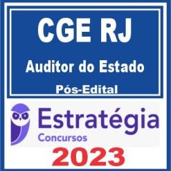 CGE RJ (Auditor do Estado) Pós Edital - Estratégia 2023