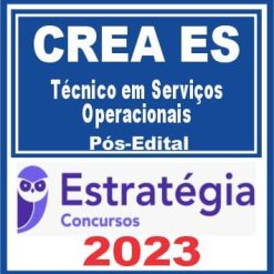 CREA ES (Técnico em Serviços Operacionais) Pós Edital - Estratégia 2023