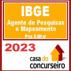 IBGE (Agente de Pesquisas e Mapeamento) Pós Edital - CASA 2023