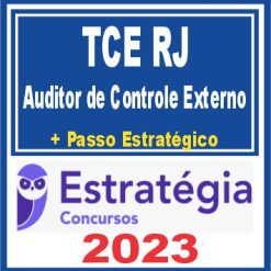 TCE RJ (Auditor de Controle Externo - Controle Externo) Estratégia 2023