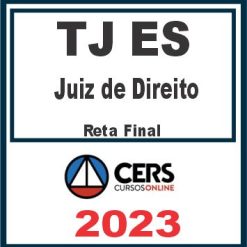 TJ ES (Juiz de Direito) Cers 2023