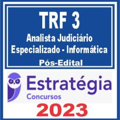 TRF 3ª Região (Analista Judiciário - Especializado - Informática) Pós Edital