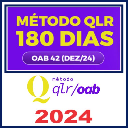 Método QLR/OAB 42 - Ana Clara Fernandes - 180 Dias