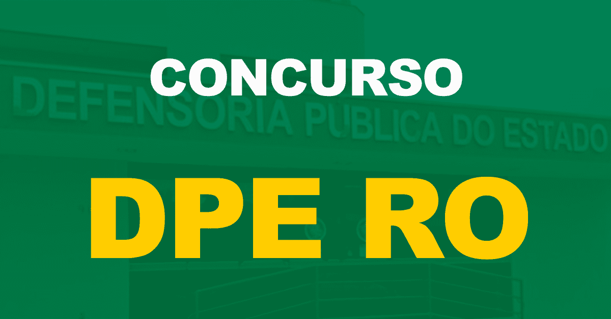 Concurso DPE RO