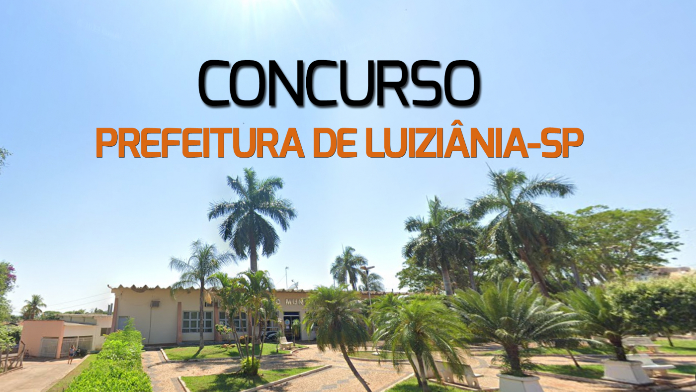 Concurso Luiziânia SP
